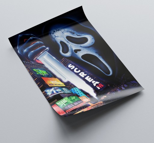 Scream Vi Плакат фильма Scream 6 (2023) 91.5x61см #138