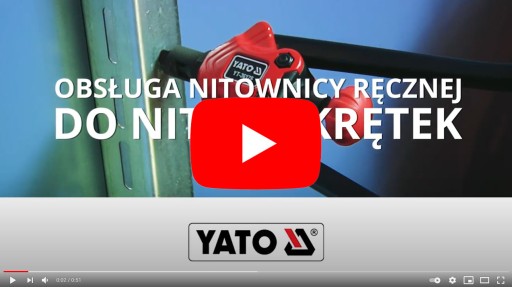 РУЧНАЯ ЗАКЛЕПКА-ГАЙКА М3-М12 360 мм YATO