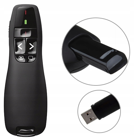Профессиональная лазерная указка, мощный лазерный USB-пульт дистанционного управления + батарейки