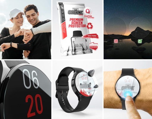 Гибридное стекло для Amazfit T-Rex 2