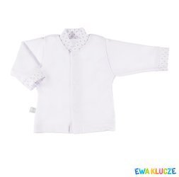 Кафтан ДЛЯ НОВОРОЖДЕННЫХ, БЕЛЫЙ Ewa Klucze