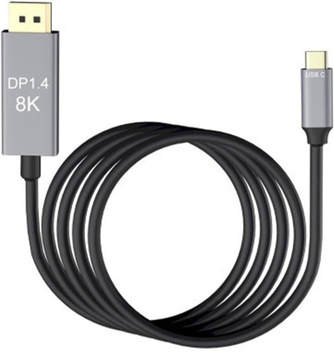 Кабель USB C — Displayport DP 1.4 8K 4K 240 Гц Mac