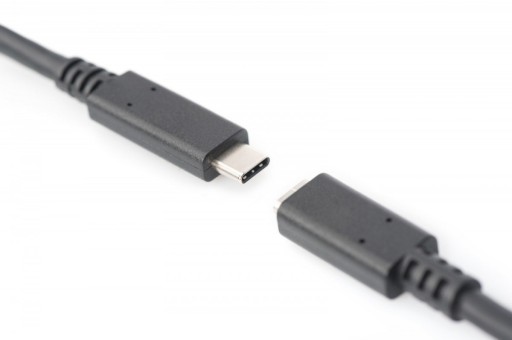 KABEL Przedłużacz USB-C 60W 100cm 1m