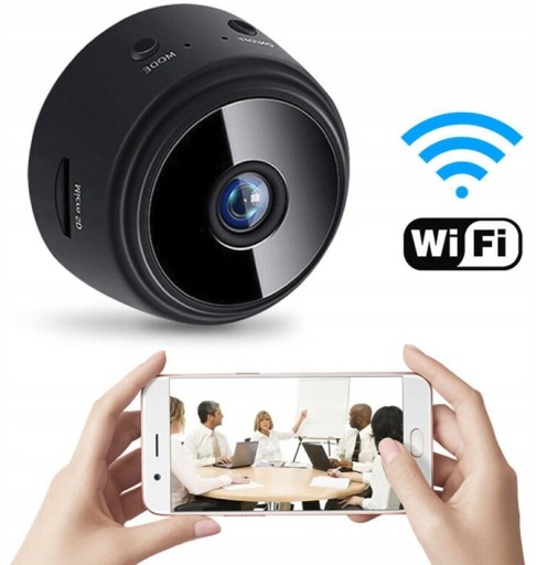 Мини-беспроводная WIFI-камера Full HD 1080P с обнаружением движения, поддержка SD-карт