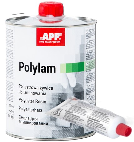 Комплект лодки из полиэфирной смолы 1L-APP Polylam