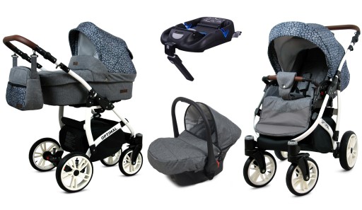 Коляска BabyLux Optimal 4в1 + база Isofix