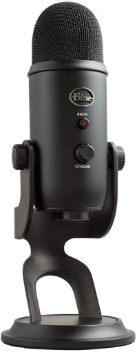 Конденсаторный USB-микрофон Blue Yeti — черный