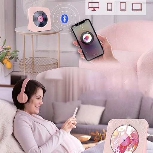 CD-ПЛЕЕР ПОРТАТИВНЫЙ BLUETOOTH FM MP3-ДИНАМИК
