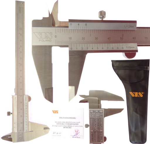 VIS ANALOG CALIPER 150 0,05 СТОПОРНЫЙ ВИНТ СО СТОПОРНЫМ МАУЗЕРОМ