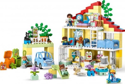 LEGO DUPLO Town 10994 Семейный дом 3 в 1