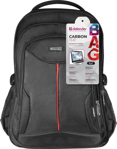 Рюкзак для ноутбука 15,6 дюймов Carbon Black