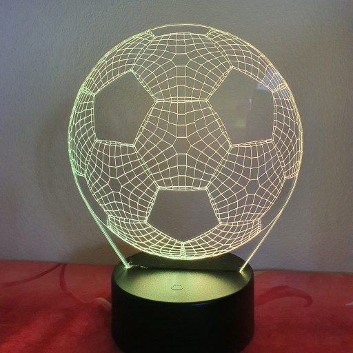 Prezent Lampka football Piłka Nożna LED grawer