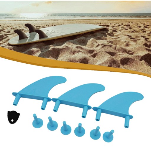 3 szt. Miękkie płetwy do desek surfingowych Surfin