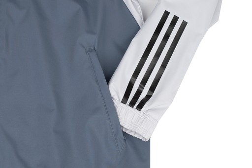 Мужская куртка adidas с капюшоном, ветровка, размер XL