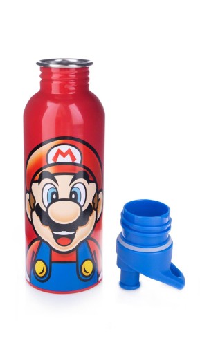 Бутылка для воды Super Mario, металлическая термобутылка для детей, 700 мл