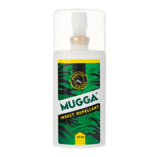 Спрей от комаров Mugga Repellent 9,5% ДЭТА Репеллент от комаров 75мл