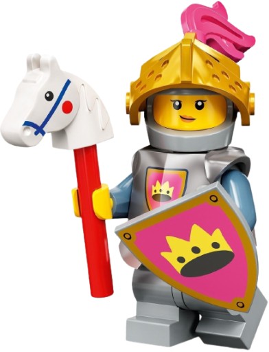 LEGO РИСУНОК СЕРИИ 23 РЫЦАРЬ ЗАМКА 71034 11