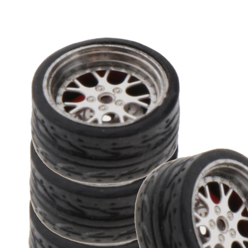 Резиновые автомобильные колеса в масштабе 1:64, подарки A1