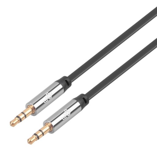 Кабель TB 3,5 мм MiniJack M/M черный 1,2 м