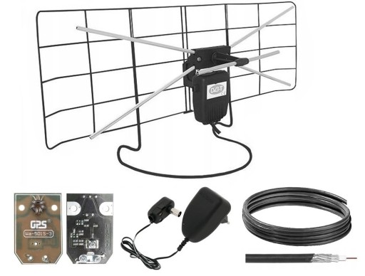 Комнатная телевизионная антенна САМАЯ МОЩНАЯ DVB-T2 4K FM MUX8