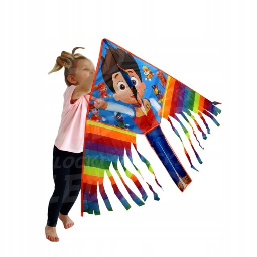 БОЛЬШОЙ ЗМЕЙ PAW Patrol 150 см + БЕСПЛАТНАЯ леска 40 м, катушка XXL