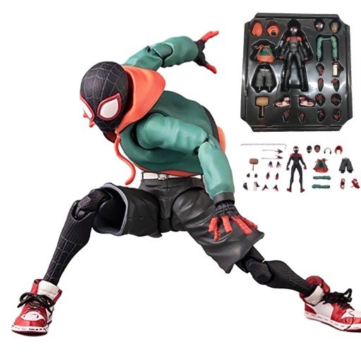 MARVEL FIGURKI SPIDER-MAN AKCJI MILES MORALES ZABAWKI MODELE