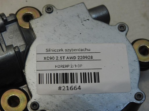 SILNICZEK SZYBERDACHU VOLVO XC90 I 44249533