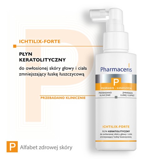 PHARMACERIS P ICHTILIX-FORTE PŁYN DO GŁOWY I CIAŁA 125 ml