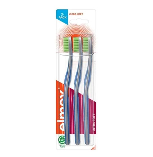 Зубная щетка ELMEX Ultra Soft, 3 шт.