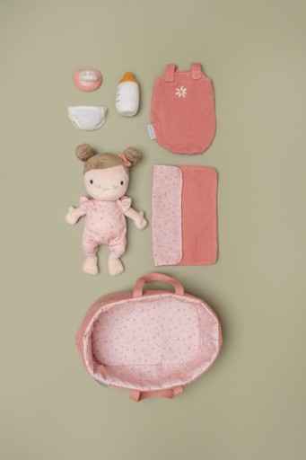 МАЛЕНЬКАЯ ГОЛЛАНДСКАЯ КУКЛА BABY ROSA В ПЕРЮЛКЕ С АКСЕССУАРАМИ