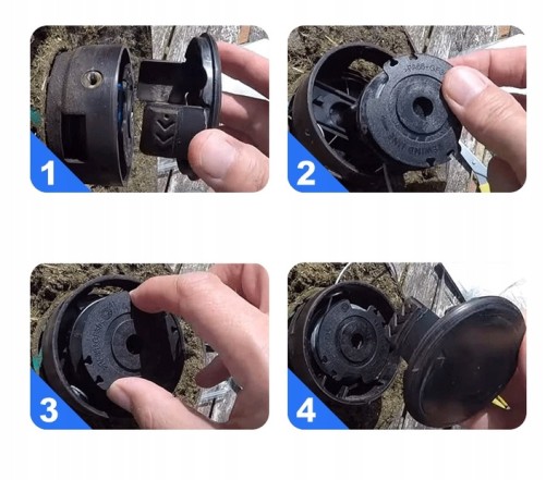 5 шт. LINE F016800351 Набор катушек для косилки Bosch ART 30-36 LI/ART 24/ART 30