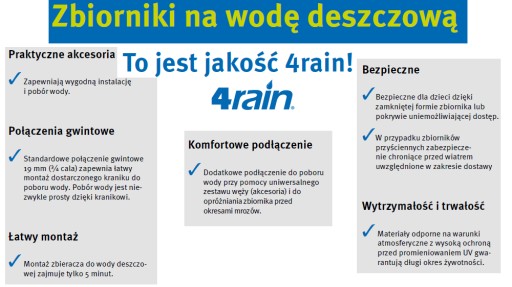Резервуар для дождевой воды 4rain VINO Retro RAIN BARREL 250L RAIN SHOWER
