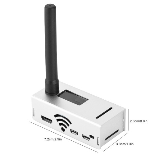 Собранная точка доступа MMDVM DMR с антенной картой 8G TF для расширенного V7