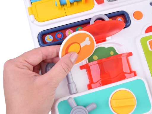 Манипулятивная доска для кухни со звуковыми эффектами и подсветкой Montessori ZA4658