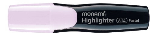 Zakreślacz Monami 604 - 6 kolorów pastelowych