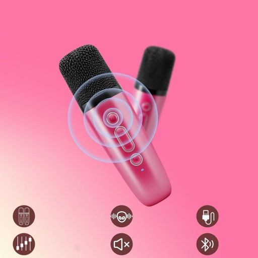 Портативная колонка для караоке с Bluetooth и эффектами изменения голоса