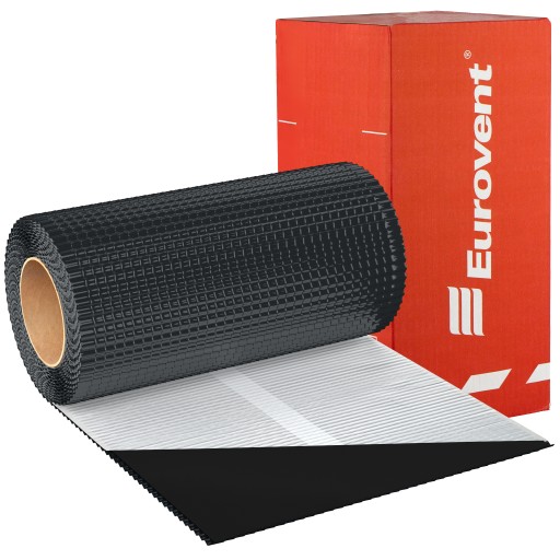 Свинцовая лента для дымохода 5 м RAL 7021 Eurovent Flex Standard Pb