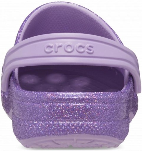 Dziecięce Buty Chodaki Crocs Classic Baya Glitter 207015 Clog 28-29