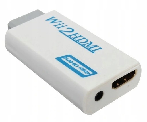 Конвертер HDMI для консоли Wii + кабель HDMI