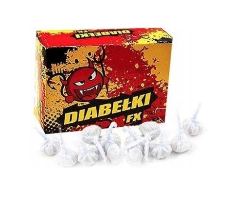 STRZELAJĄCE DIABEŁKI DUŻE 20 opa 1000SZTUK