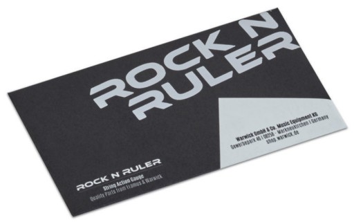 Линейка Rock N Ruler для регулировки гитары