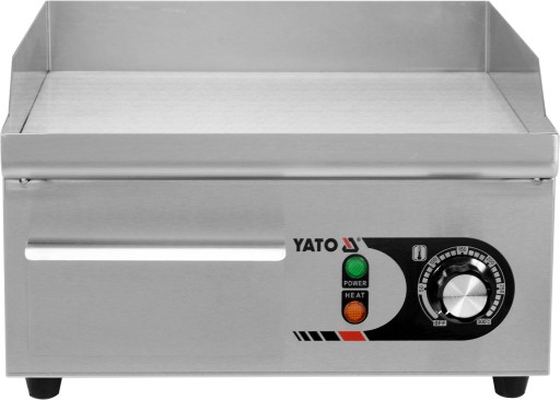 ЭЛЕКТРИЧЕСКИЙ ГЛАДКИЙ ГРИЛЬ YATO 360MM YG-04584