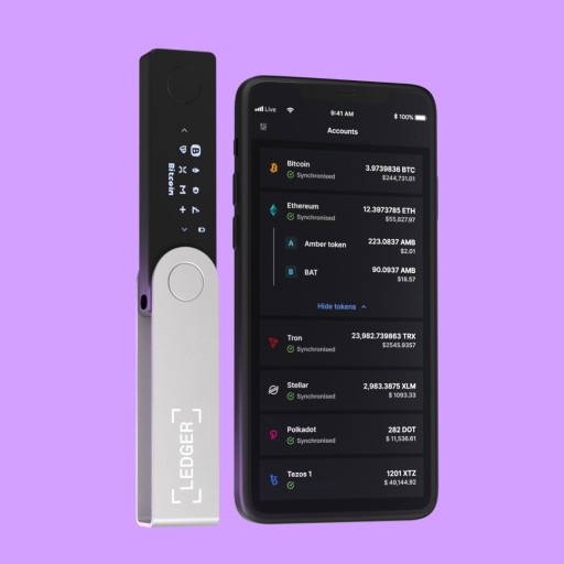 Кошелек Ledger Nano X для более чем 1100 криптовалют
