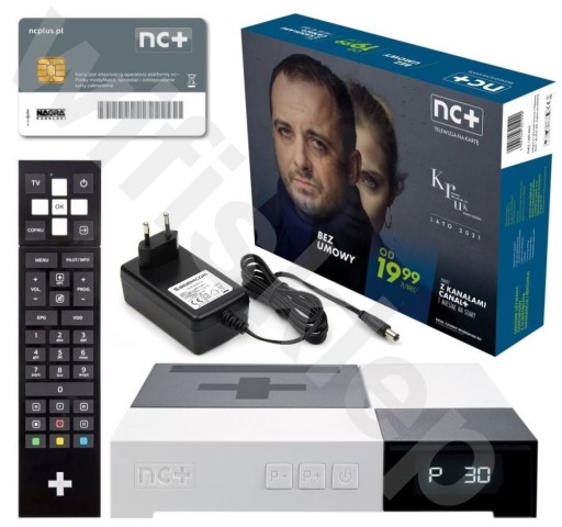 декодер nc+ БЕЗ КОНТРАКТА пакет START+ Canal+ 1 месяц 0 злотых