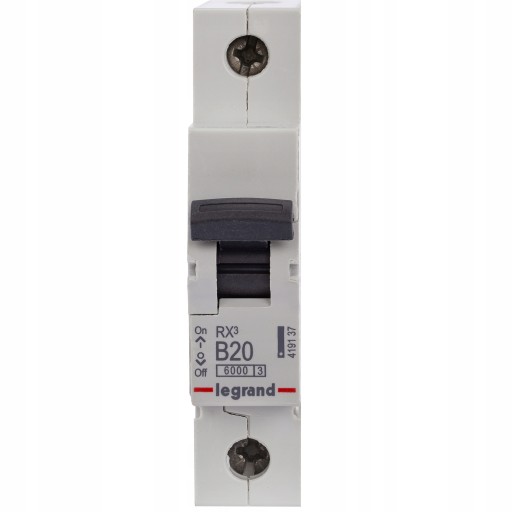 WYŁĄCZNIK NADPRĄDOWY B20A LEGRAND RX3 419137