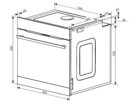 Kuchnia AMICA CES38319B Integra