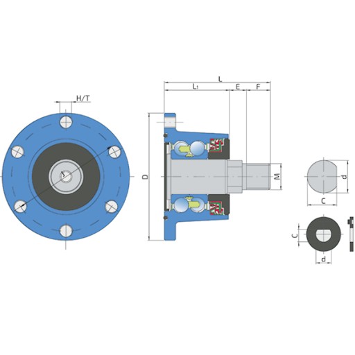 СТУПИЦА LEMKEN 6 ОТВЕРСТИЙ СЛЕВА - 5554513