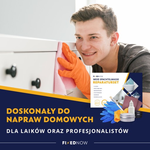 Zestaw do naprawy Umywalek, Płytek, Wanien, Blatów z konglomeratu