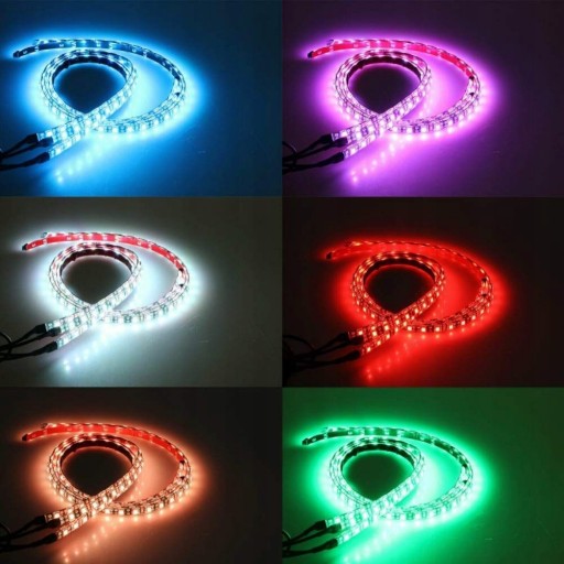 ОСВЕЩЕНИЕ ШАССИ АВТОМОБИЛЬНОЕ LED Bluetooth IOS ANDROID Визуальный тюнинг