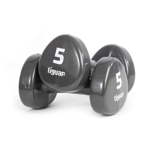Гантели TIGUAR VINYL Fitness 2 x 5 кг
